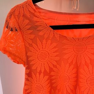 Urban Outfitters Bright Sunflower Dress